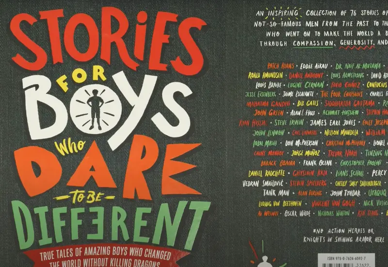 Stories for Boys Who Dare to be Different book cover