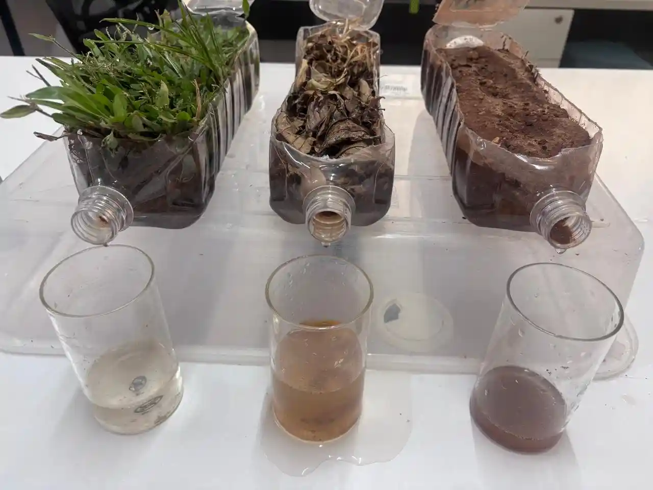 Soil erosion & water flow demonstration