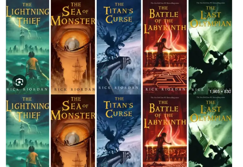 Percy Jackson Ultimate Collection- Complete Series book cover