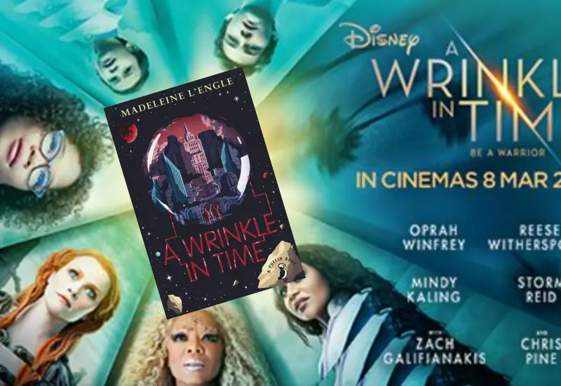 A wrinkle in Time book cover